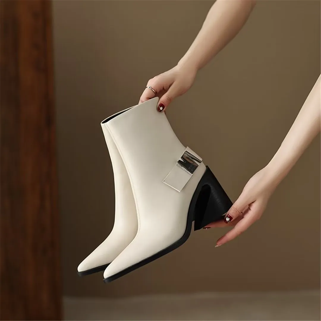 Veltique Slip Ankle Boots