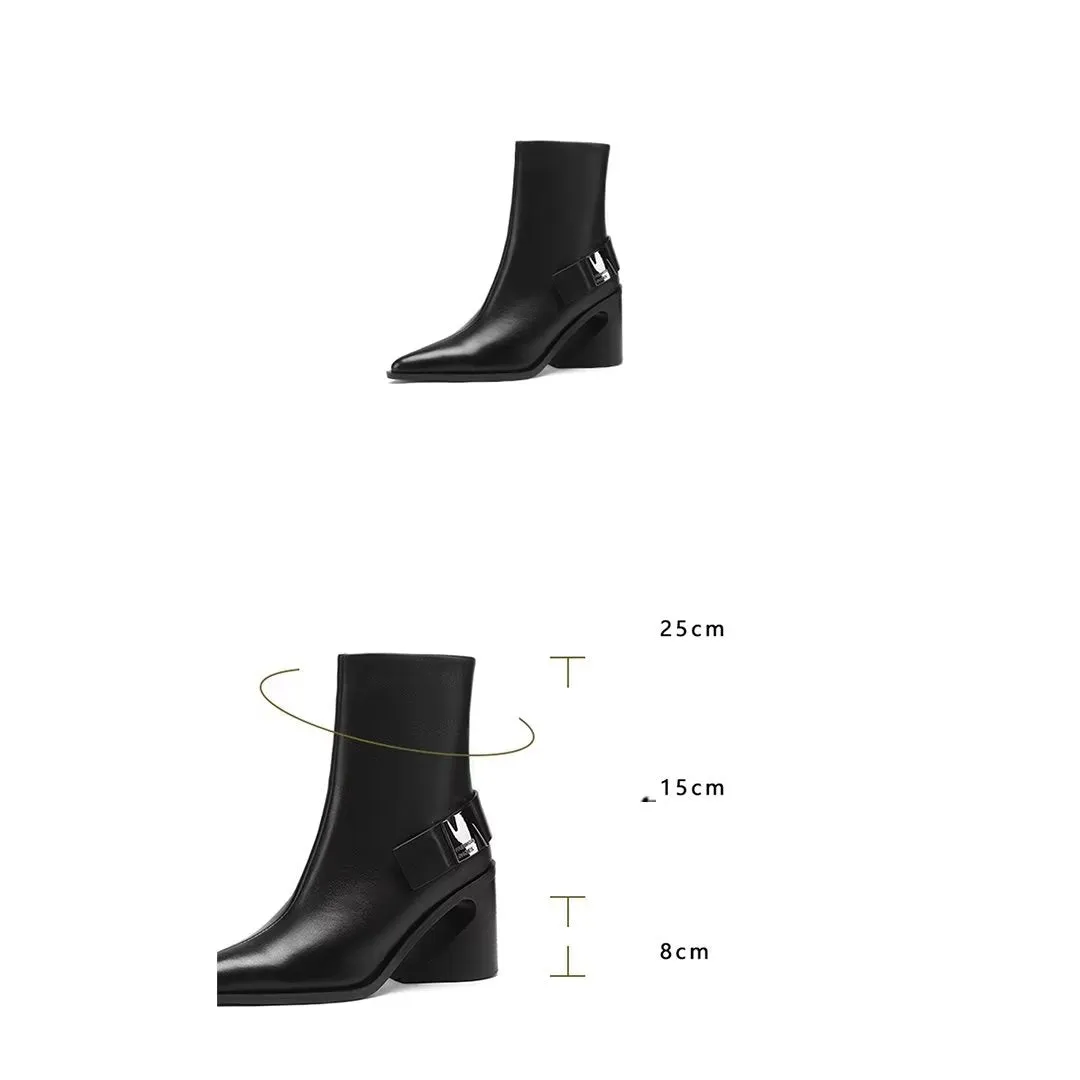 Veltique Slip Ankle Boots