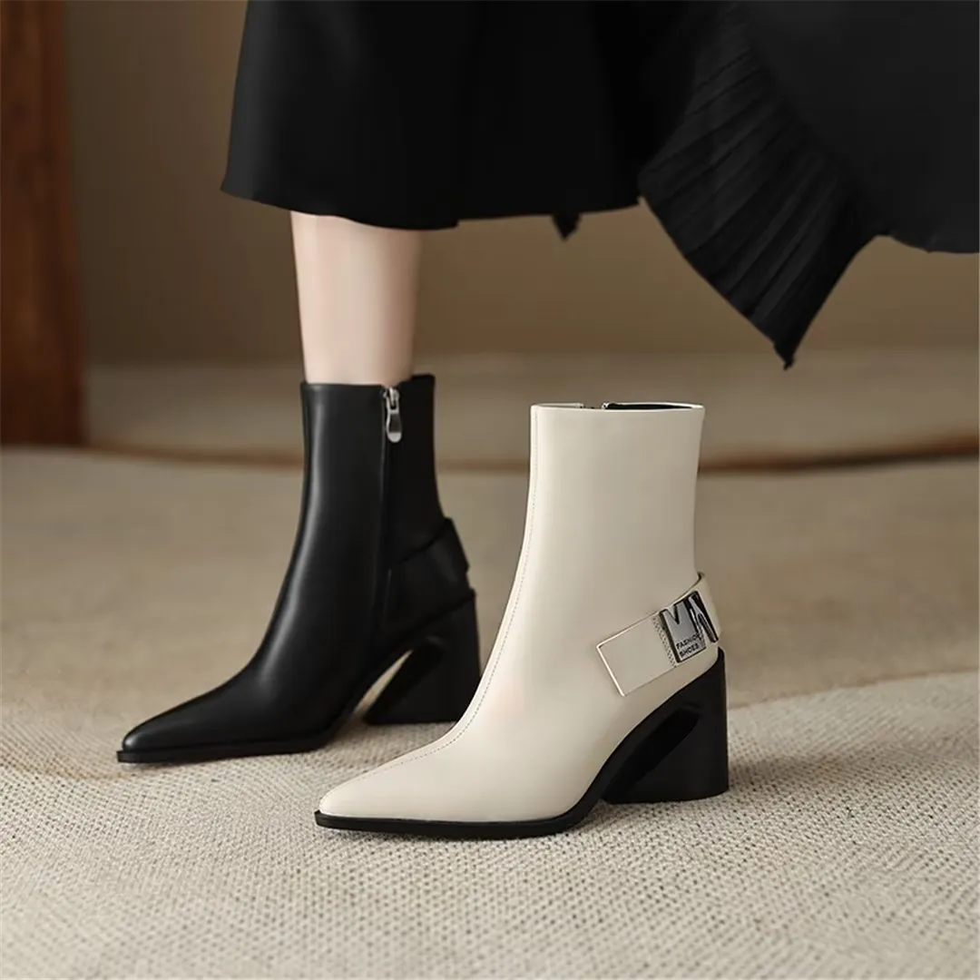 Veltique Slip Ankle Boots