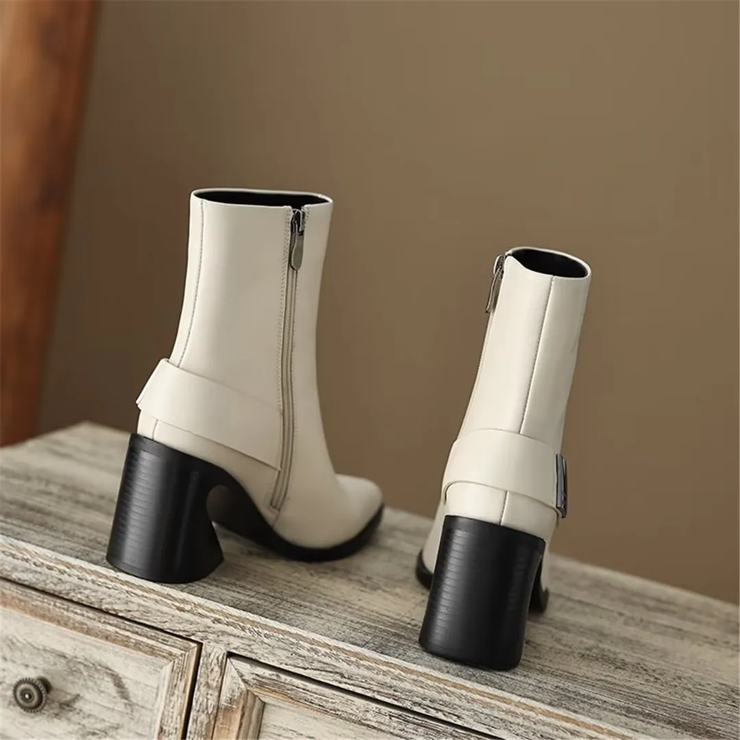 Veltique Slip Ankle Boots