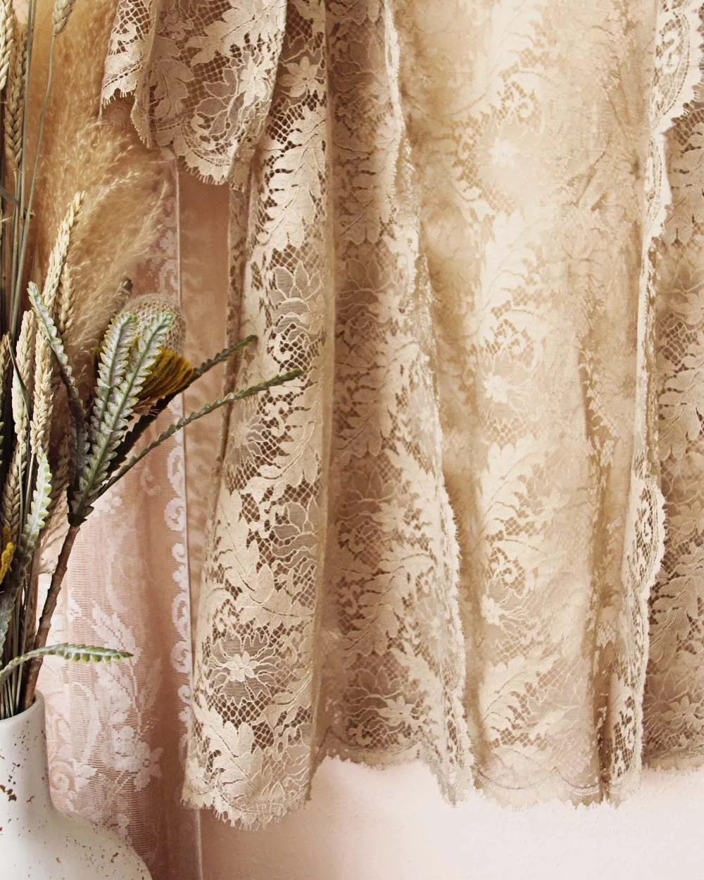 Vintage Lace Duster