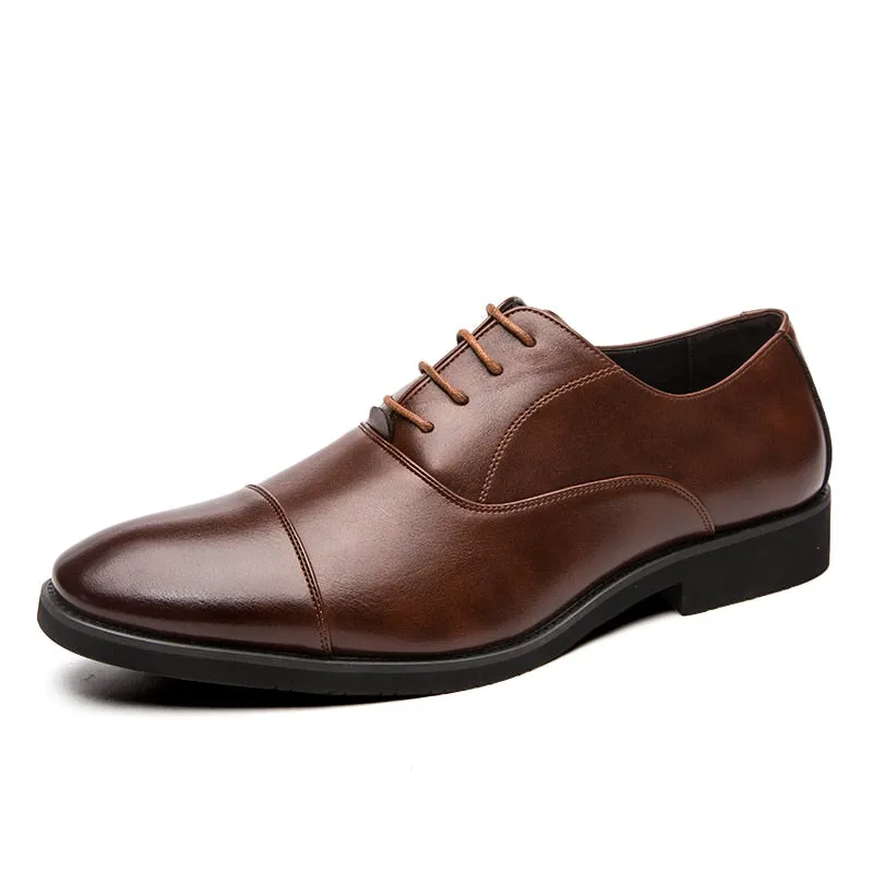 West Louis Luxury Business Oxford Leather Shoes