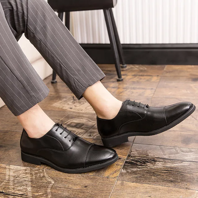 West Louis Luxury Business Oxford Leather Shoes