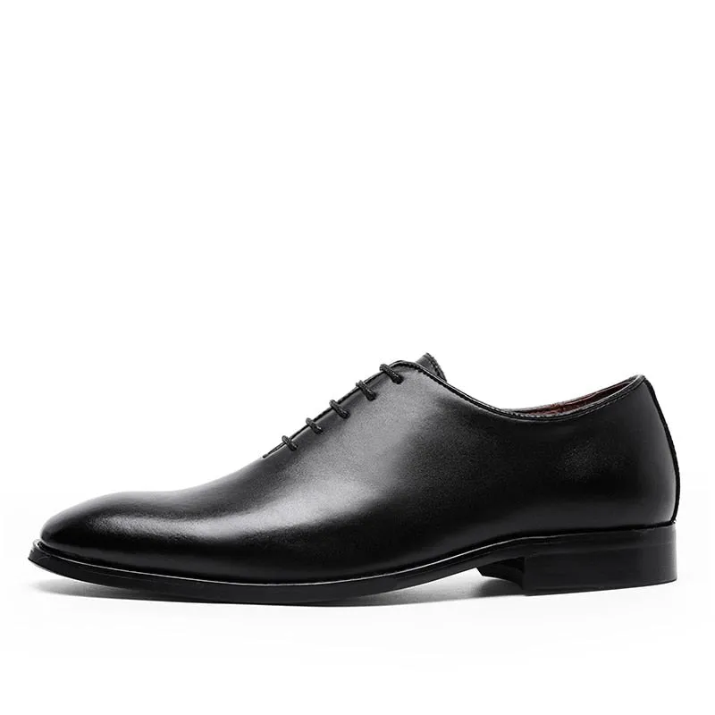 West Louis Men's Luxury Genuine Leather Business Oxford Shoes